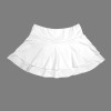 Custom Personalized High Waist Layered Ruffle Zip Pocket Sports Skirts