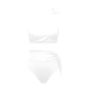 Women's High Waisted One Shoulder Bikini Set