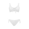 Women Bow Tie Front Bikini Swimsuit