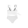 All-Over Print Women's Knot Side Bikini Swimsuit
