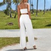 Custom Individualized V-Neck Crop Cami Top & Tie Waist Pants Set