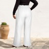 Custom Personalized Strappy High Waist Pocket Wide Leg Pants