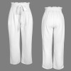 Custom Personalized Strappy High Waist Pocket Wide Leg Pants