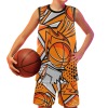 Boys' Round-Neck Basketball Uniform