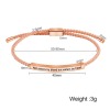 Stainless Steel Engraved Bracelet