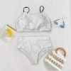 Custom Personalized Women's Knot Back Bikini Set