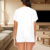 All-Over Print Women's Short Pajamas Set
