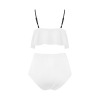 All-Over Print Women's High Waisted Flounce Bikini Set
