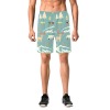 Men's All Over Print Elastic Beach Shorts ( L20)
