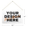 Custom Metal Tin Sign(12"x8")
