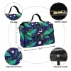 Multi-Function Leather Satchel-Black (Model 1739)