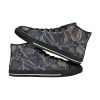 Aquila High Top Canvas Shoes for Men (4 Sides Printing)(Model 017)