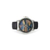 Round Metal Leather Watch Unisex Model202
