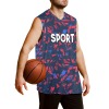 Men's V-Neck Basketball Jersey（B02）