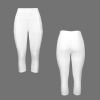 Custom Specialized Women's High Waist Pocket Capri Yoga Leggings