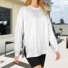 Custom Personalized Women's Crew Neck Long Sleeve Side Zipper Sweatshirt
