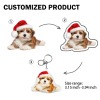 Custom Shaped Mini Cotton Pillow Keychain(3''-5'')