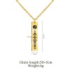 Music Code Bar Pendant Necklace
