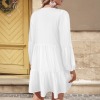 Women's V Neck Loose Fit Dress
