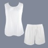 Custom Individualized Women's Round Neck Tank&Shorts Pajama Sets