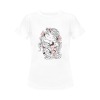 Gildan Women's T-shirt(USA Size) Model T01（Two Sides）
