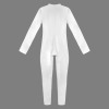 Custom Personalized Women's Long Sleeve Zip Front Jumpsuit