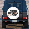 Custom Spare Tire Cover with Camera Hole(32")