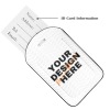 Custom Leather Luggage Tag