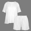 Custom Specialized Women's Button String Short Pajama Sets