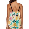 Chest Drawstring Swim Dress (S30)