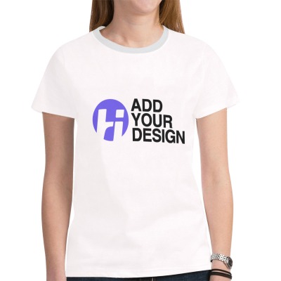 All Over Print T-shirt for Women (Model T45)