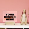 Custom Acrylic Photo Plaque with Wooden Base