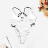 Custom Specialized Women's Ring Buckle Low Waist Bikini Set