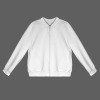 Custom Personalized Casual Long Sleeve Zip-Up Bomber Jacket
