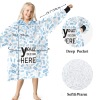 Kid's All-over-print Oversized Hooded Blanket
