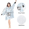 Women's All-over-print Oversized Hooded Blanket