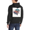 Gildan Hoodie Sweatshirt Model H03（Two Sides）