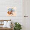 Square Wood Door Hanging Sign 9.84''