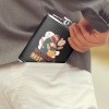 8oz Black Leather Hip Flask