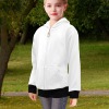 All-Over Print Girls' Long Sleeve Zipper Hoodies