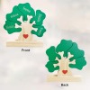 Wooden Tree Family Puzzle with 5 Names