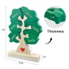 Wooden Tree Family Puzzle with 6 Names