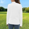 All-Over Print Girl's Long Sleeve Polo Shirt