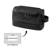 Black PU Toiletry Bag (Front Custom)（Made In USA）