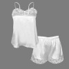 Custom Personalized Women's Lace Cami Pajama Sets