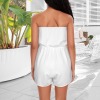 Custom Specialized Women's Tube Top Shorts Romper