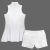 Custom Personalized Separates Inner Shorts & Zip Up Polo Sleeveless Sport Dress