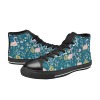 Aquila High Top Canvas Shoes for Kid (4 Sides Printing)(Model 017)