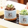 Personalized Ceramic Flowerpot