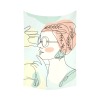 Cotton Linen Tapestry 60"x 90" (Made in Queen)